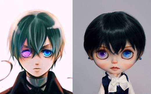 【blythe小布】黑执事指定妆 夏尔少爷【七星星】