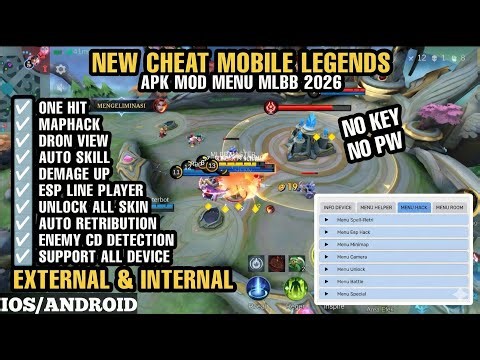 Mobile Legends Hack Android Ios Mod Apk Mlbb Hack mobile legends bang bang mod menu MAPHACK FREE