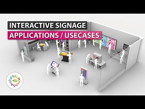 Interactive Digital Signage Software: 4x Great Applications