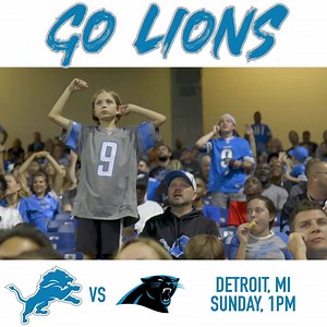 6.1K views · 62 reactions | It's Detroit Lions versus Carolina Panthers on Sunday. | MLive.com | Facebook