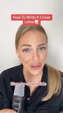 How To Write a Cover Letter