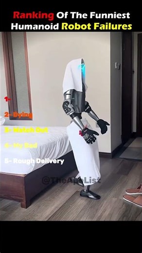Ranking Of The Funniest Humanoid Robot Failures