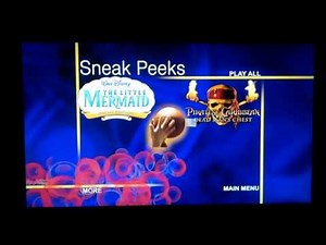 Sneak Peeks Menu