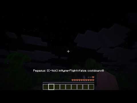 Pegasus With Hyperflight Mod For Minecraft