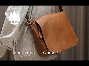 [Leather Craft] Shoulder / Messenger Bag