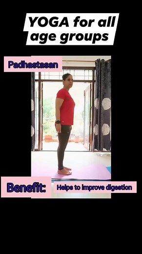 1.3K views | Yoga for all age groups #padhastasan #dailypractice #benefitsdigestion #weightloss #reelfb #reels2023 #yogasehoga #yogalove | Shuchita Gupta | Facebook