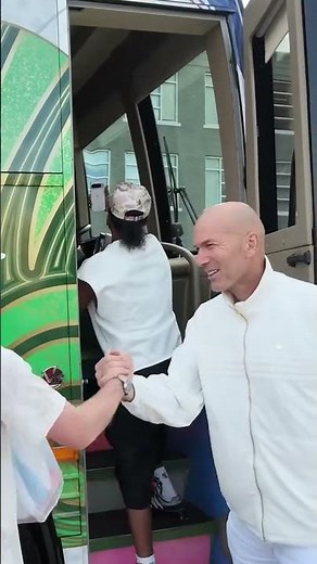 Driver: Zizou. 🚌🏆 #FIFAWorldCup #adidas