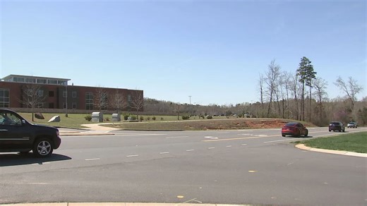 New traffic signal being installed near school where crossing guard was hit