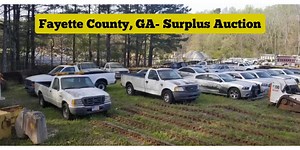 Name your price on Fayette County, GA surplus vehicles, equipment, tools & more! | Auctions International