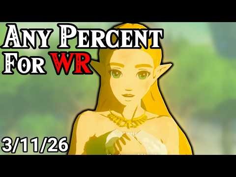 BotW Any% Speedruns for WR Day 40! (Switch 1 v1.6)
