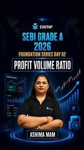 Profit Volume Ratio | SEBI Grade A 2026 | Commerce & Accountancy and Costing | Foundation Series