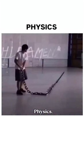 @onecomedy.in on Instagram: "The Instagram reel features a compilation video showcasing various physics demonstrations, likely intended to make the subject engaging and accessible. The video includes diverse experiments such as a person manipulating a chain, laser light experiments, pendulum motions, magnetic interactions, and fluid dynamics, each illustrating fundamental physics principles like gravity, electromagnetism, and motion. The inclusion of subtitles like "Physics." throughout the vide