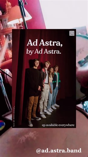 Self-titled EP, 'Ad Astra', available everywhere, releasing on August 31st.. https://distrokid.com/hyperfollow/adastra4/ad-astra #newmusic #fypdongggg