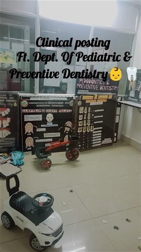 POSTING IN DEPT. OF PEDIATRIC & PREVENTIVE DENTISTRY 👶🦷#youtubeshorts #dentist #medico #viral #bds