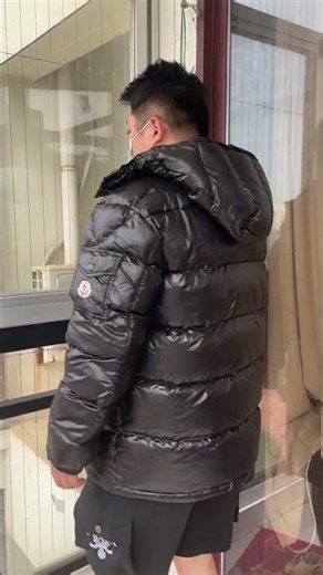 M-oncler Enfant Bady Puffer Jacket Black J29541A5271068950