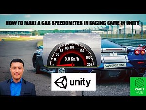 How to make a Racing Car Speedometer in unity | How to Create a Speedometer for Your Car