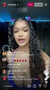 Lexi2legit ig Live