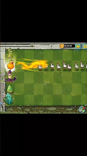 PvZ2 Five Random Chinese Plants vs Zombies Chekens #shorts #pvz #pvz2