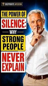 The Power of Silence: Why Strong People Never Explain