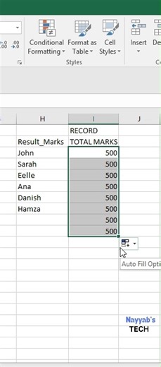 How to use fill in ms excel? #msexcel #excel #exceltips #exceltutorial #exceltipsandtricks #msword #mswordtutorial #mswordtipsandtricks #mswordhack #excel #msexcel #msexceltutorial #msexceltricks #msexceltraining #msexcelvideos #msexceltutorials #msexceltipsandtricks #viral #tech | Nayyab's Tech Lectures | Facebook