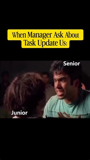 When Manager Ask About Task Update 😢🤪 #youtubeshorts #shorts