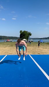 Double back outside 🔥 #tricking #gymnastics #tumbling #parkour #flips | Aspen Tree
