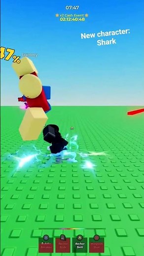 Basic combos in Project Smash: Shark #robloxshorts #roblox #projectsmash #combo #gaming #shark