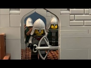 Rebellion | Black Falcons siege | Lego Castle Battle Stop Motion