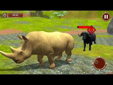 Rhino Family Games - Wild Rhino Survival Simulator | Android Gameplay
