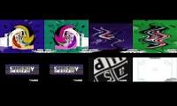 Mix of 8 videos from youtube : Let it go let it go Csupo Effects Rounds Played at once and same time