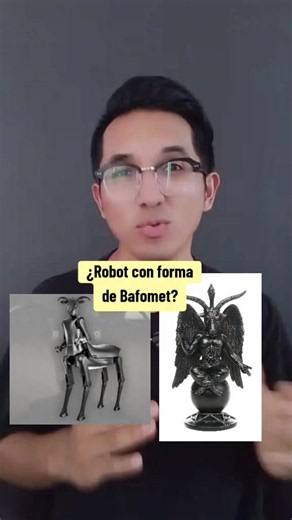 👹 ¿ROBOT CON FORMA DE BAFOMET? 🤔 Este robot llamado Threehalves, creado por la startup Satyress, tiene una forma familiar. Oficialmente dicen que tiene forma de centauro, pero la parte superior no es exactamente de un centauro. A cualquiera nos recuerda más a Bafomet. El robot ha sido creado para asistir en tareas riesgosas para el humano, con el eslogan