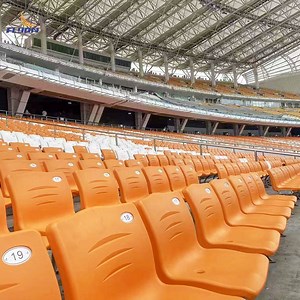 [Hot Item] Durable Stadium Fixed Seating - HDPE/Steel Structure - Weather-Resistant Design