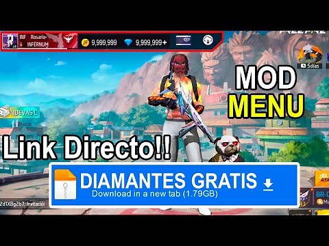 ✅!El mejor MOD menú para Free FIRE 2025 con diamantes infinitos! *Tutorial paso a paso* Actualizado😱