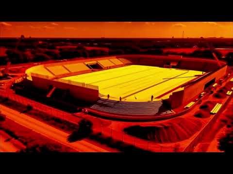 Packed Football Stadium Night Game (4K) | Insane Crowd Atmosphere + Cinematic Aerial Shot