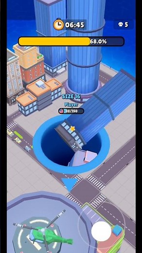 Hole io gameplay walkthrough - hole io.