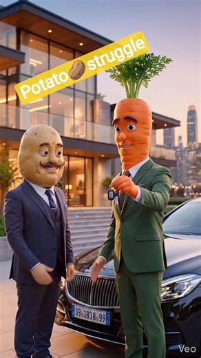Potato struggle 🥔 #fypシ #cartoon #shorts #animation