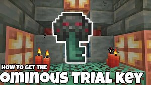 How To Get The Ominous Trial KEY In Minecraft