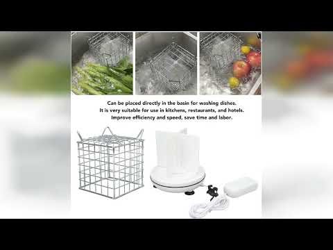 Review: Mini Ultrasonic Dishwasher, Multifunctional Kitchen Dishwasher, Portable Washing Machi...