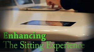 An Interactive Desk That Enhances The Sitting Experience