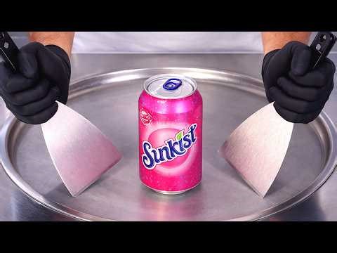 Sunkist - Ice Cream Rolls | Satisfying Visual ASMR