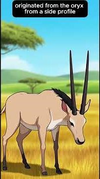 Oryx facts #animalfacts #animals #animallife #facts #wildlife #viral #foryou