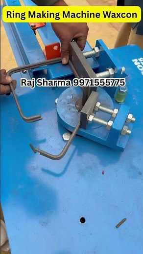 GF20 Ring Making Machine | Waxcon Ventures | TMT Ring / Stirrup Bending Machine