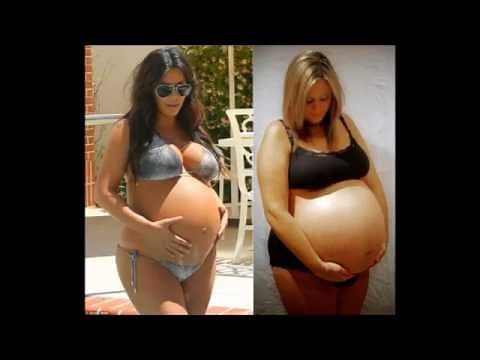 Biggest pregnant belly ever World Record!