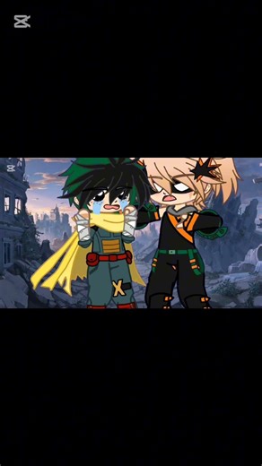 El poder del amor💚🧡#gacha #mhacommunity #bkdk #gachaclub #gachalife #mhaedit