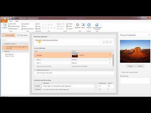 Soal Menjodohkan dalam Ispring Suite