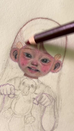 Drawing Tutorial: How to Create Cute Pencil Color Illustrations