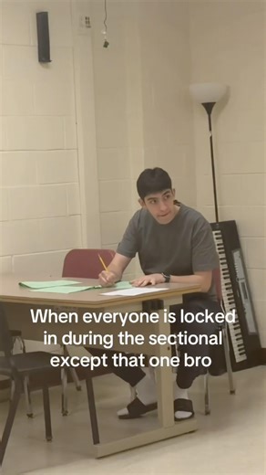 This dude never wants to lock in #youthchoir #choir #music #relatable