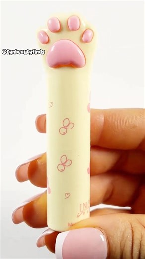 This Peach Cat Paw Lip Balm Made My Lips SO Juicy 🍑💋