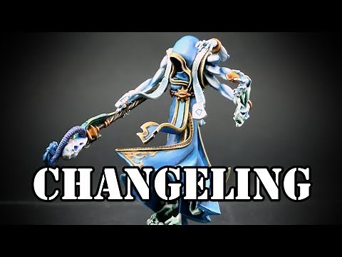 How to paint The Changeling Daemon of Tzeentch