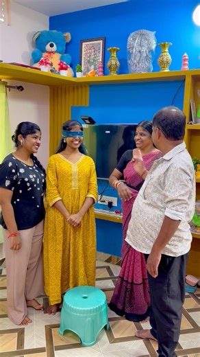 పాపం మా Daddy 😂 | Funny Game with Parents | Hilarious Family Reactions #viralvideo #funny